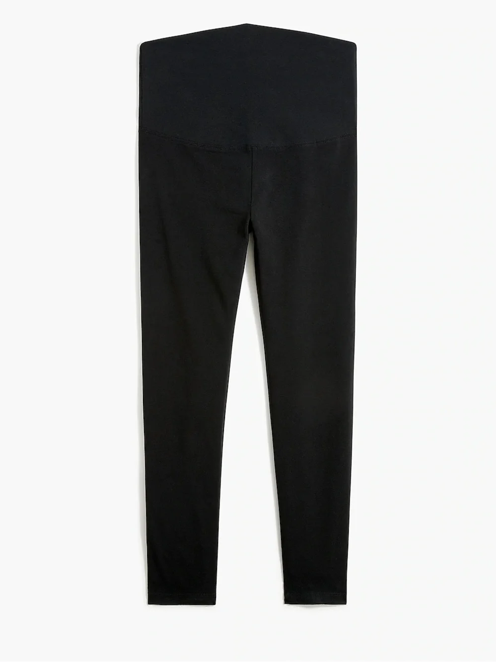 J.Crew Maternity Leggings Black Full Length Over Belly Size Large